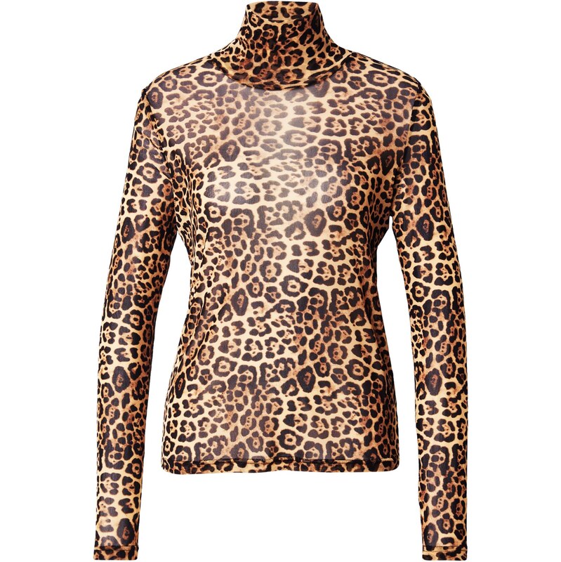 Lollys Laundry Tričko OrieLL karamelová / kapučíno / čierna 66429731