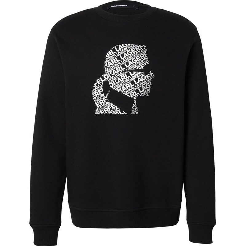 Karl Lagerfeld Mikina čierna / biela 66429854