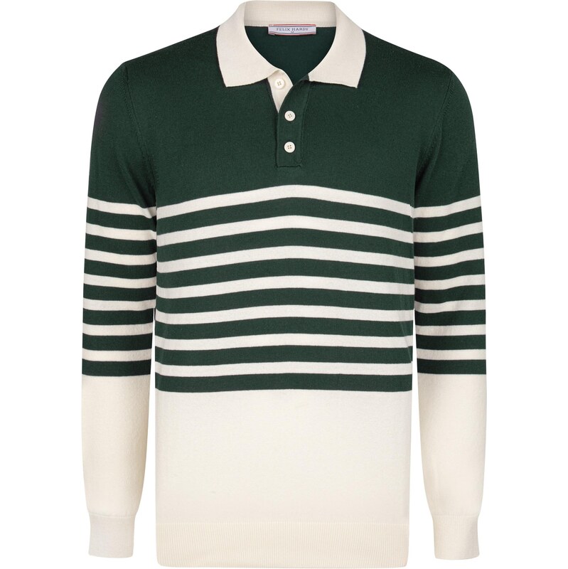 Felix Hardy Sveter zelená / biela 66429880