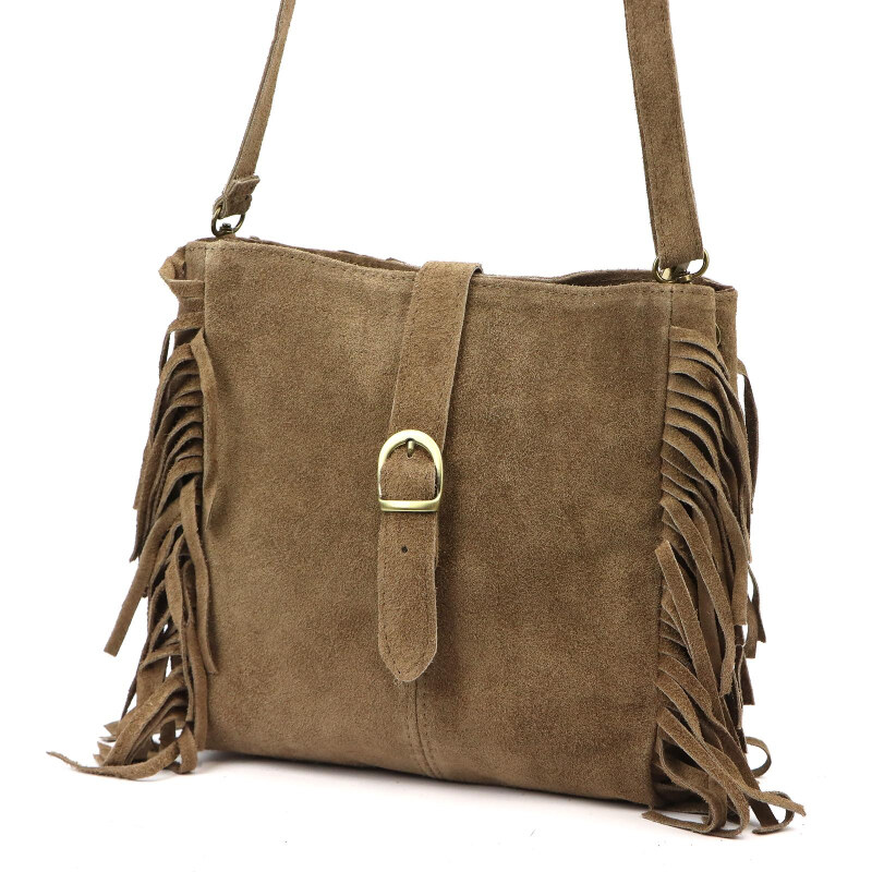 Kožená kabelka Luka béžová KZ2258742 66426618