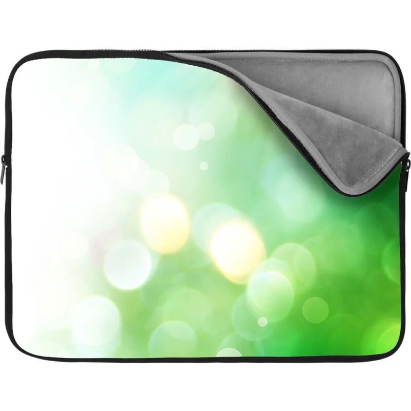 Sablio Obal na notebook Zelená abstrakcia 65426555