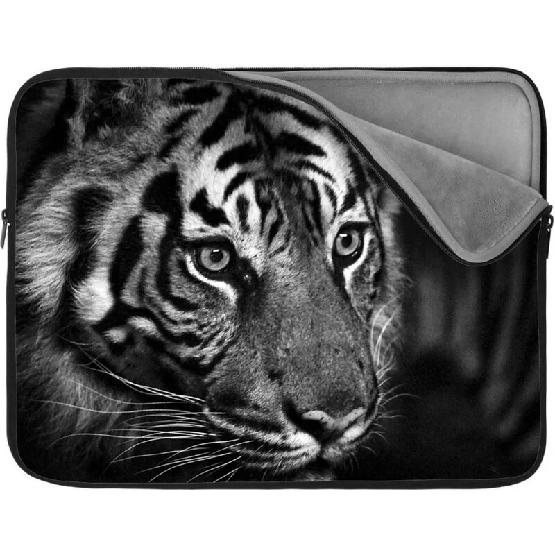 Sablio Obal na notebook Čiernobiely tiger 65424575
