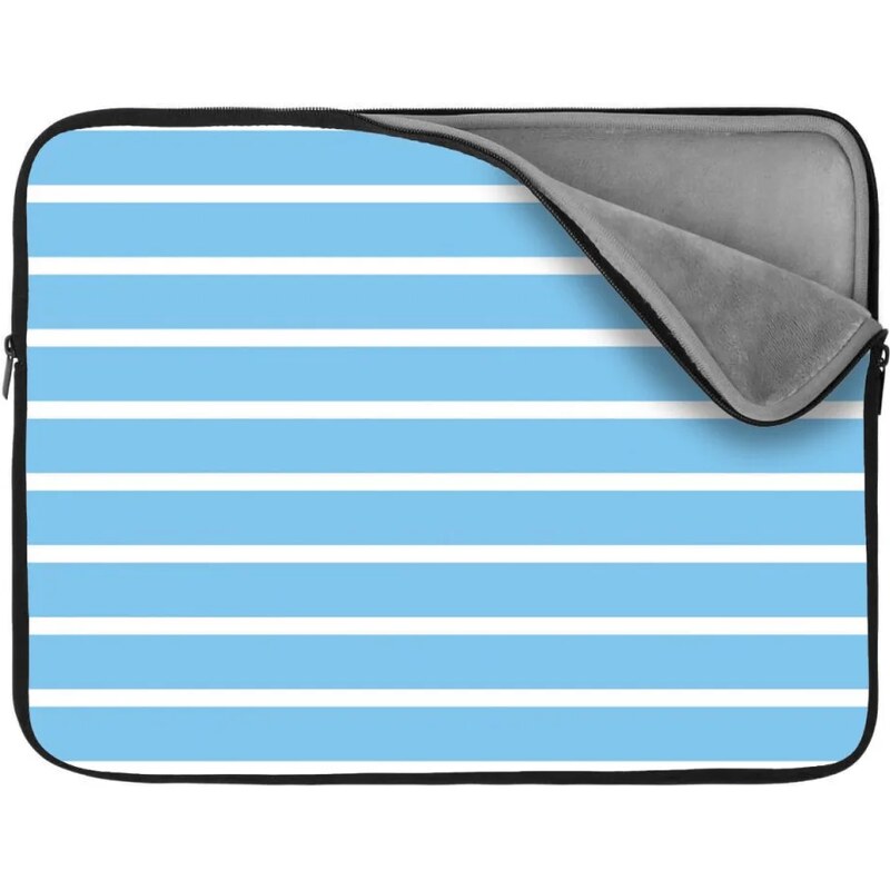 Sablio Obal na notebook Modro-biele pruhy 65430291