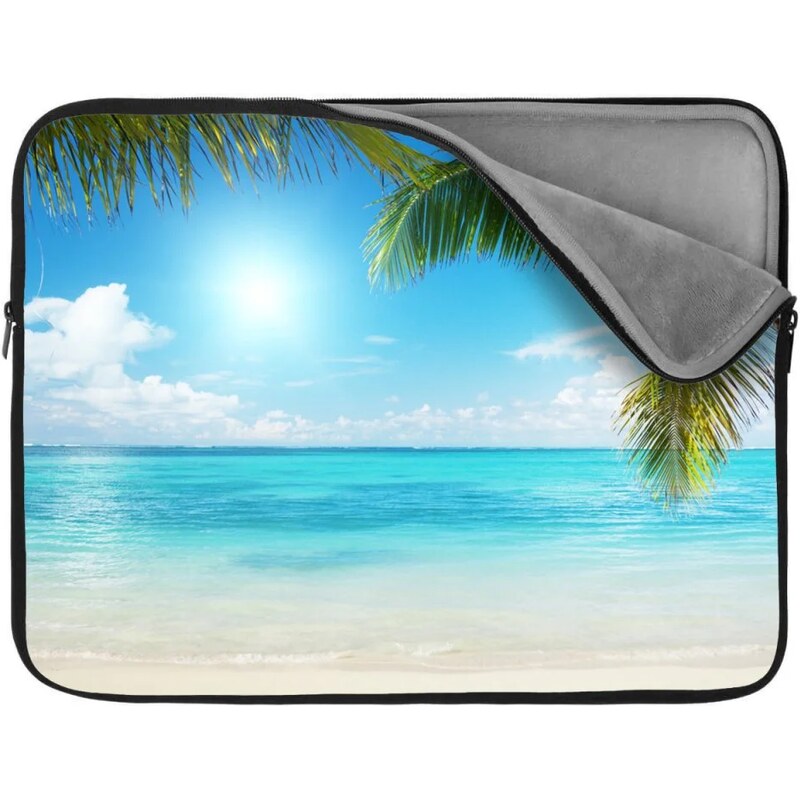 Sablio Obal na notebook Pláž s palmami 65426522