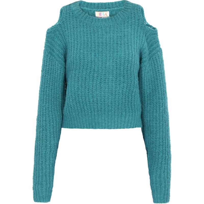 IZIA Sveter tyrkysová 66427395