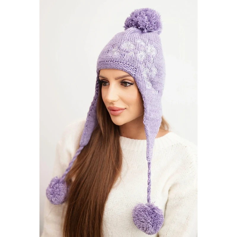 Kesi Dámska čiapka s dlhými ušami Emma K343 džínsy 66430155