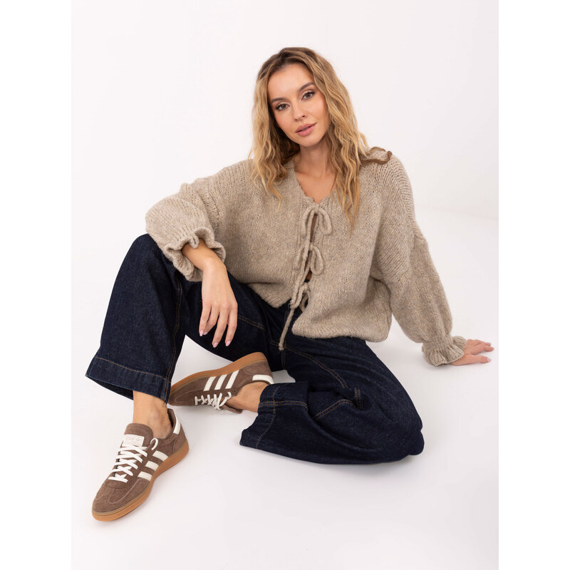 Italy Moda Sweater-MI-SW-2911.91-beige 66430288