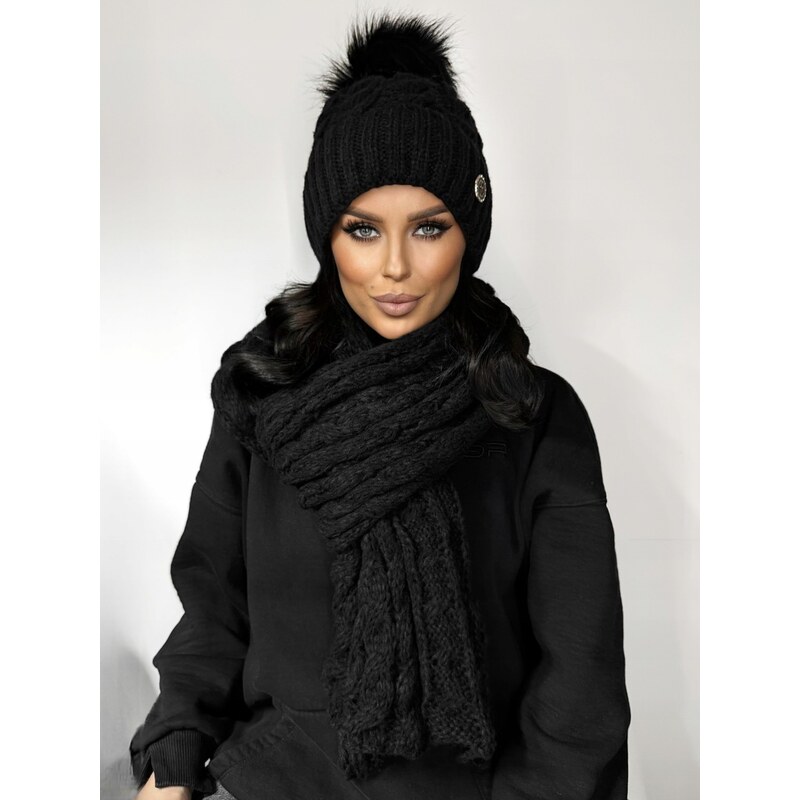 Fashionweek Dámsky set dámska čiapka a šál S2722 66464639