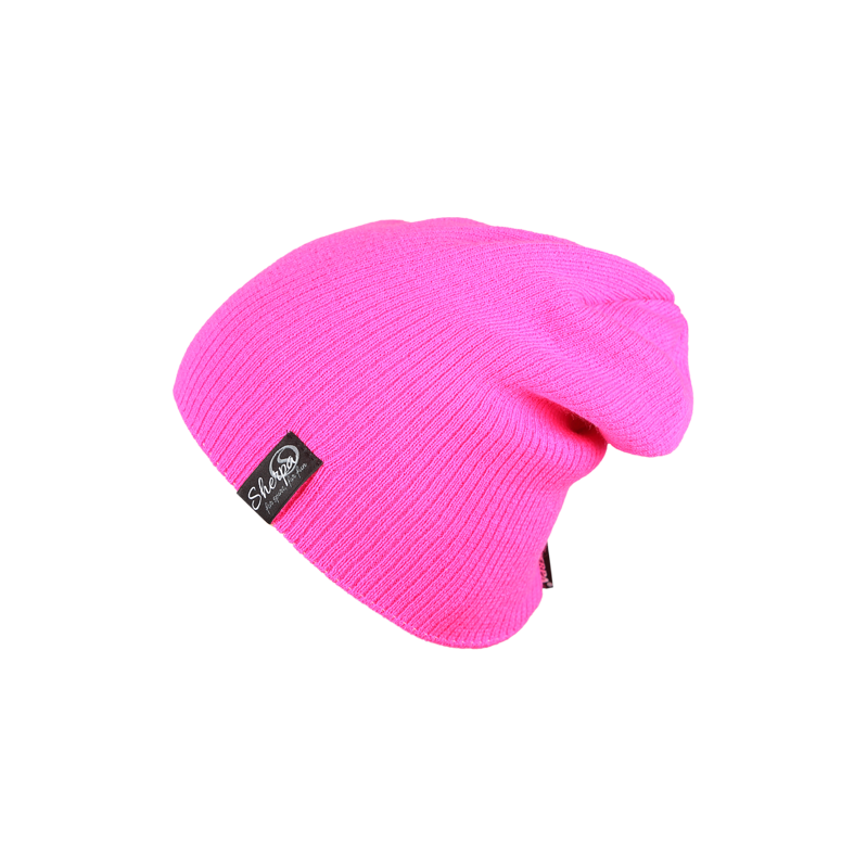 Unisex čiapka Sherpa IOWA II neónovo ružová 46813678