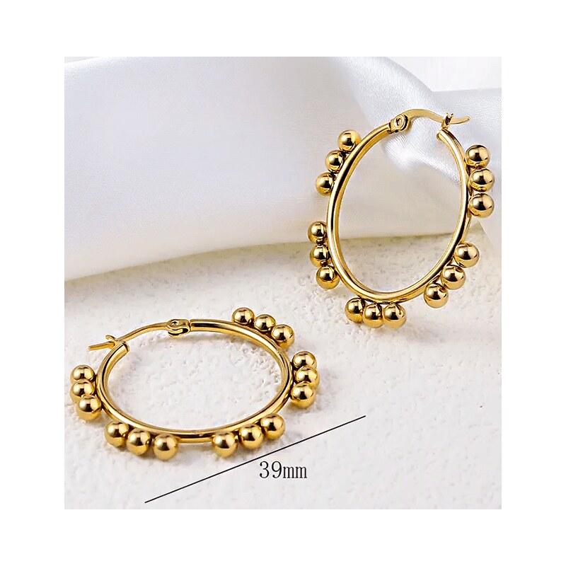 Oceľové náušnice Glare 736 66436347