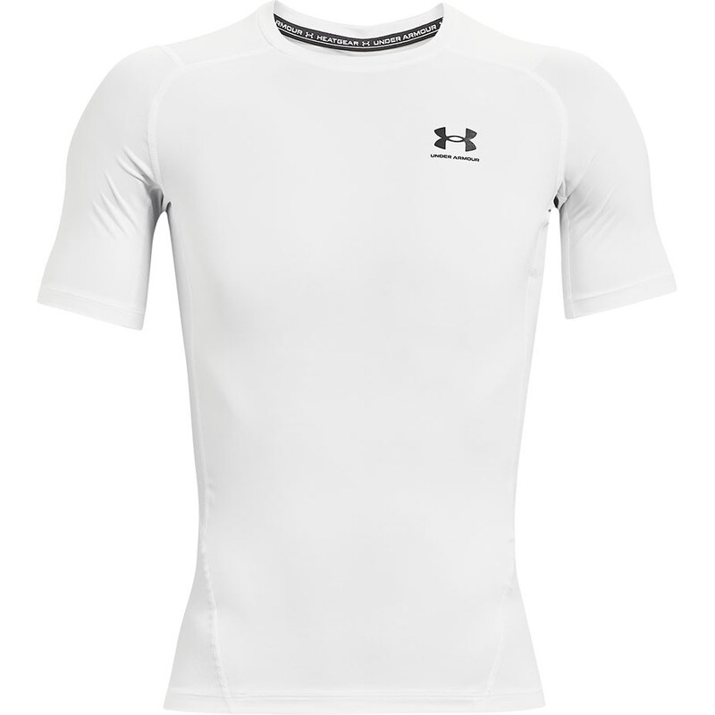 Pánske športové tričko Under Armour kompresné biele (1361518 100) 66436802