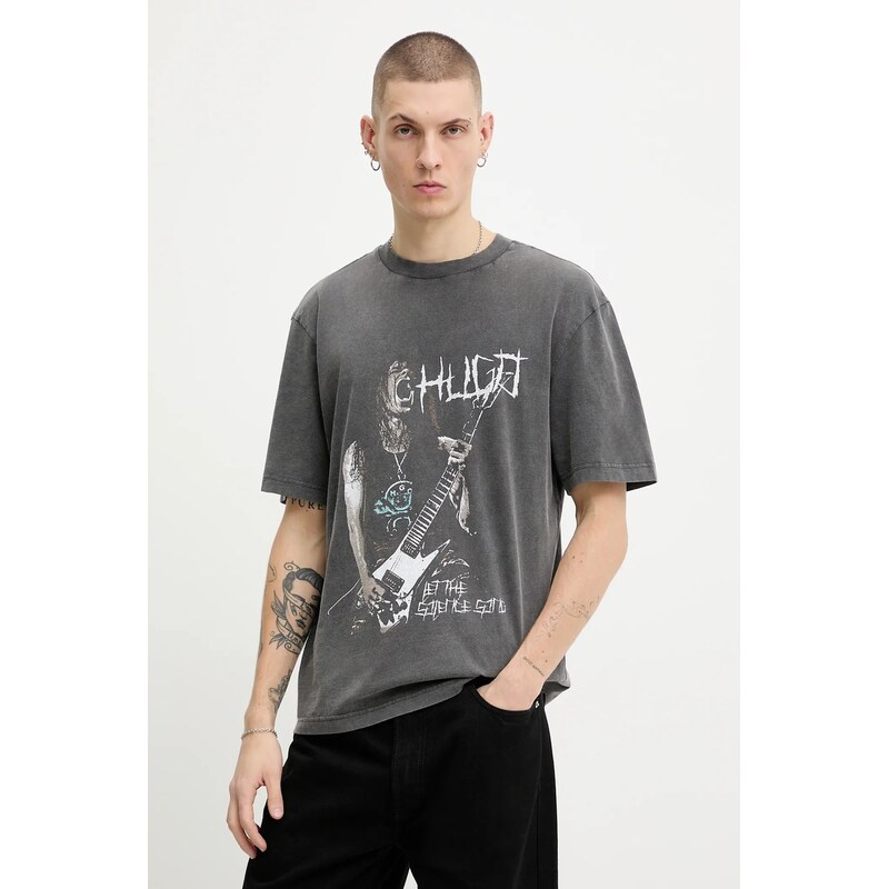 Bavlnené tričko Hugo Blue Noctornix 66436928