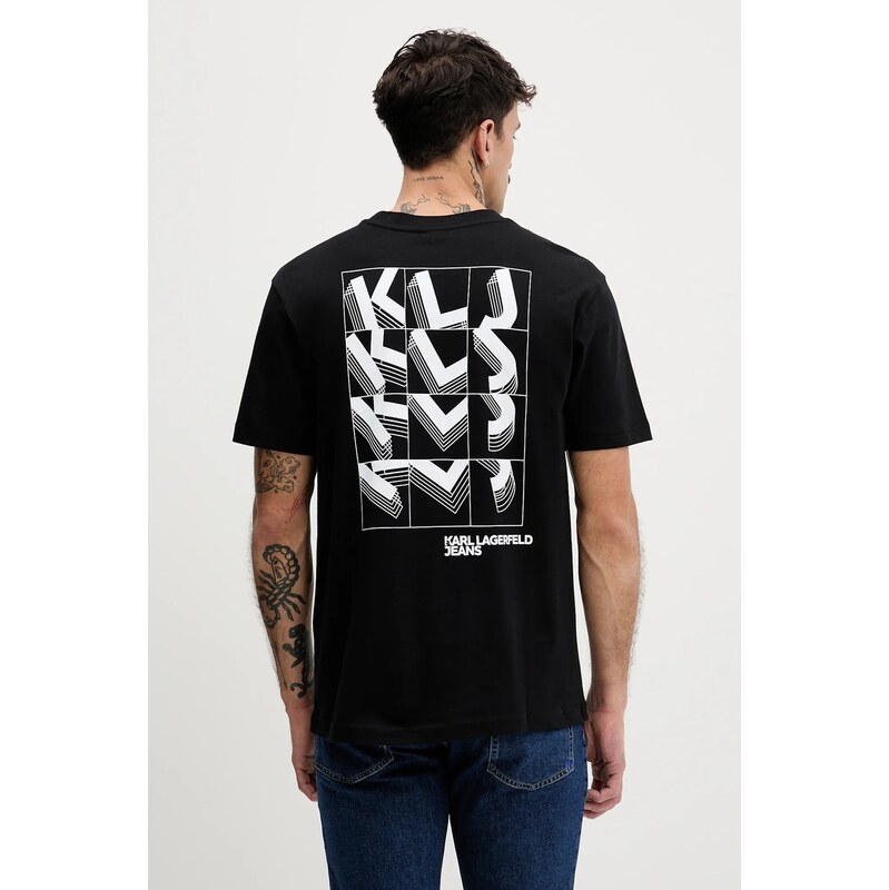 Bavlnené tričko Karl Lagerfeld Jeans 66437070