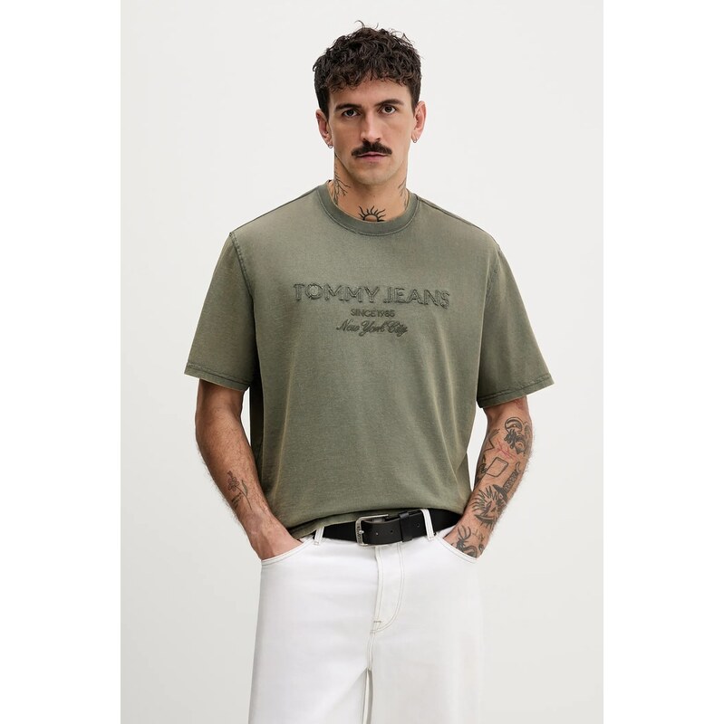 Bavlnené tričko Tommy Jeans 66437023