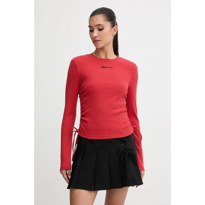 Tričko s dlhým rukávom Karl Lagerfeld Jeans 66614463