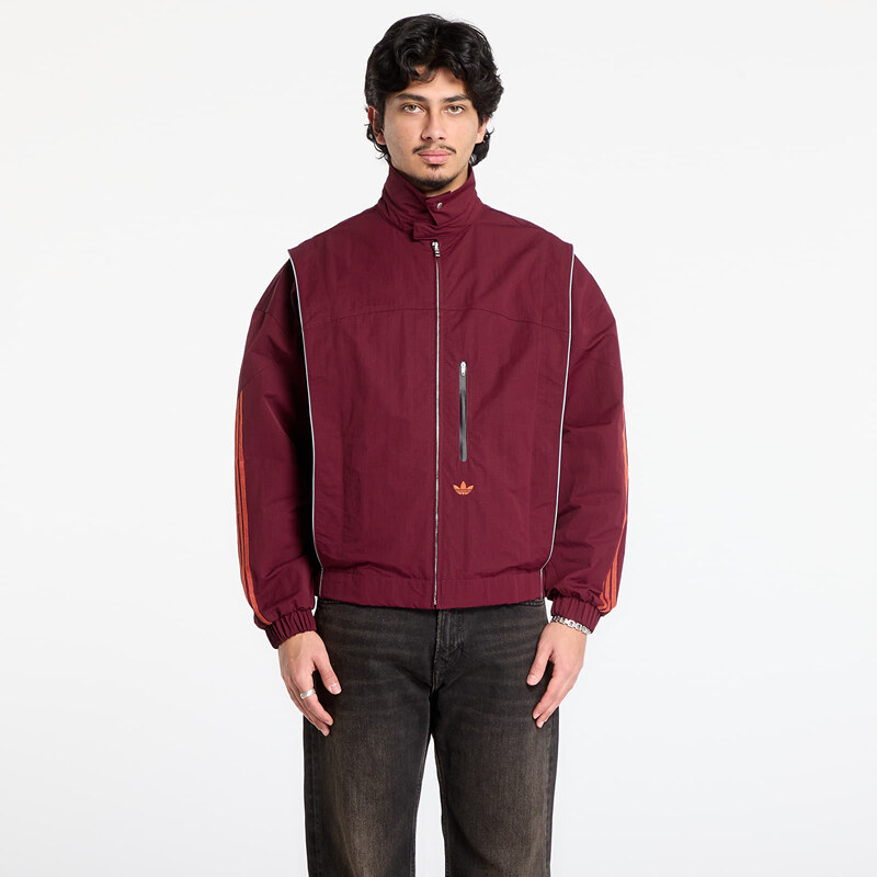 adidas Originals Bunda adidas Venice Wind Jacket UNISEX Maroon/ Black 66101341