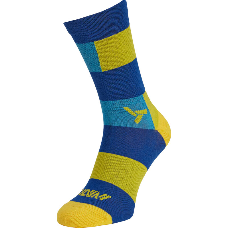 Silvini Bardiga ponožky, limetková s modrou 66437770