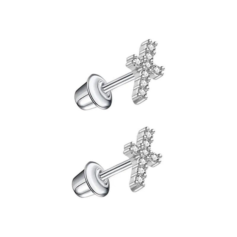 Oceľové náušnice Glare 762 66437958