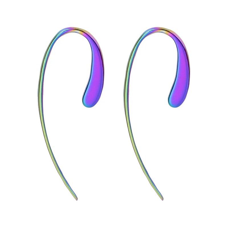 Oceľové náušnice Glare 763 66437959