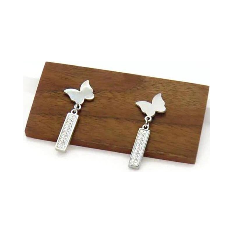 Oceľové náušnice Glare 764 66437960