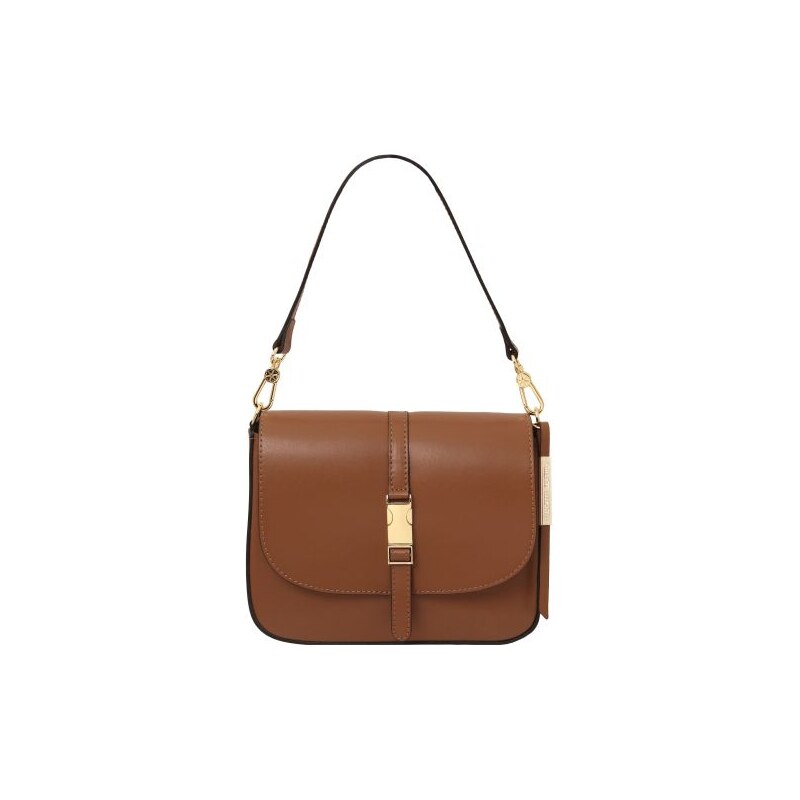 Kožená kabelka cez rameno Nausica Tuscany Leather 66438161