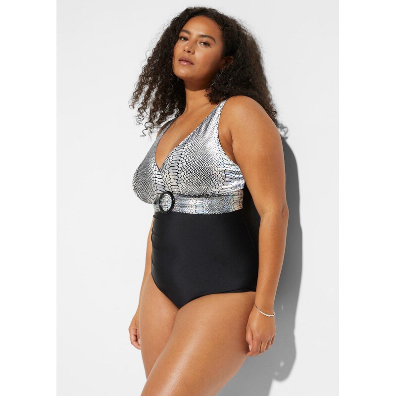 bonprix Jednodielne plavky, farba čierna 44896980