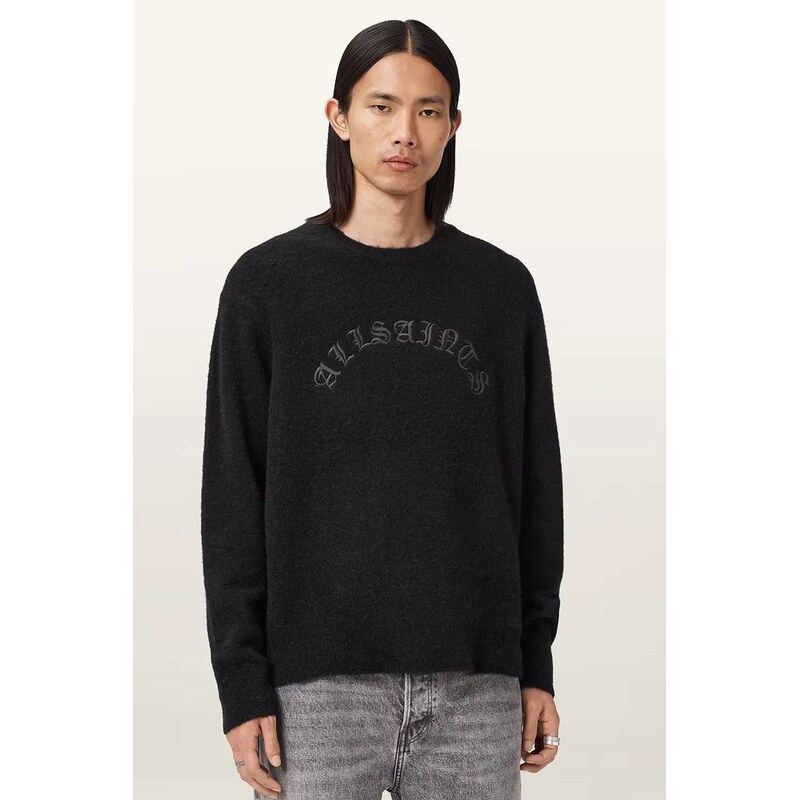 Sveter s prímesou alpaky AllSaints CURV 66438873