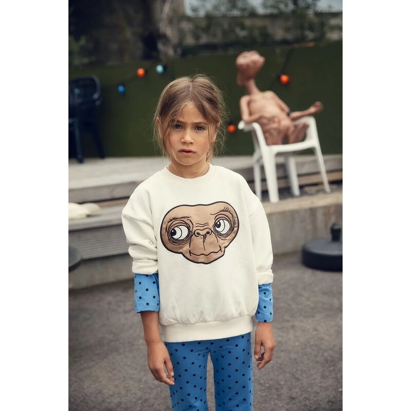 Detská bavlnená mikina Mini Rodini E.T. 66439062