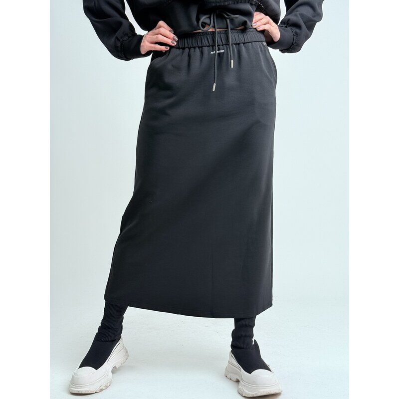 Voga Móda Čierna sukňa MIA 66438803