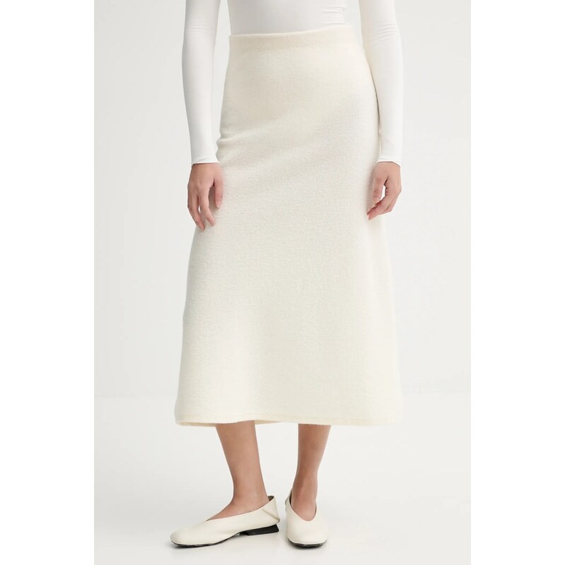 Vlnená sukňa Calvin Klein 66439087