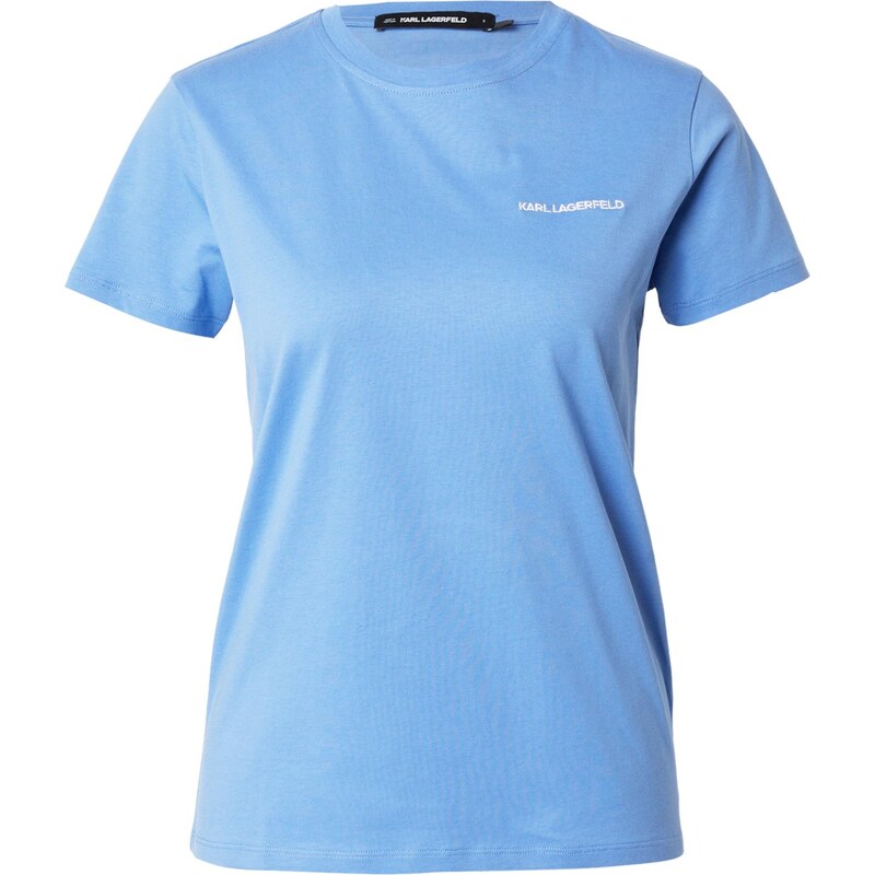 Karl Lagerfeld Tričko ESSENTIAL svetlomodrá / biela 62073913