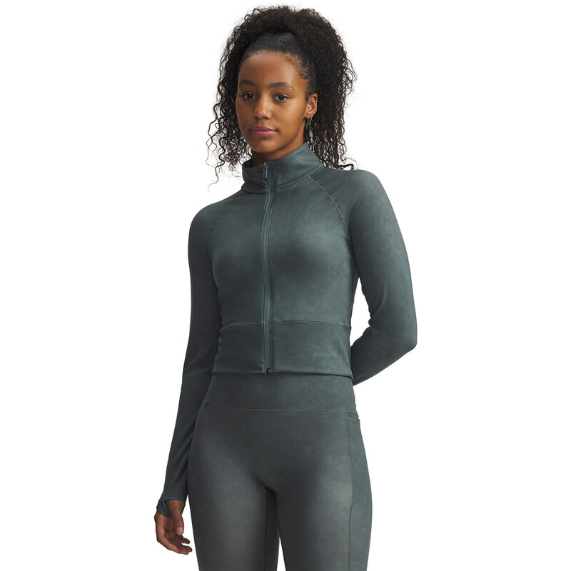 Mikina Under Armour Meridian Suede Effect Fz Blue XS 66439216