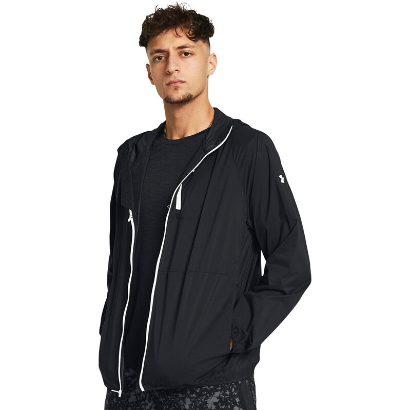 Bunda Under Armour Launch Lightweight Jacket Black L 66440273