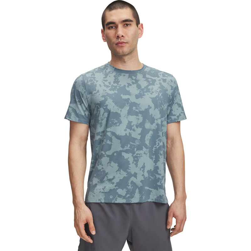 Tričko Under Armour Launch Elite Prt SS T-Shirt Green XL 66439228