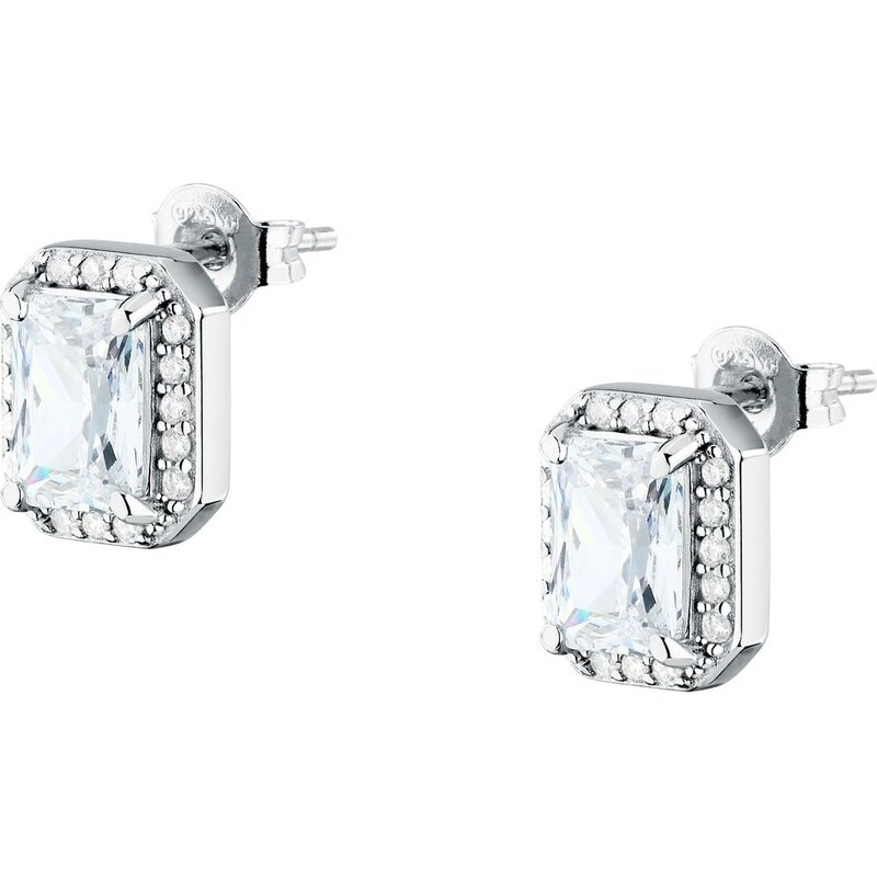 Morellato Strieborné náušnice s kubickými zirkónmi Tesori SAIW320 66596062