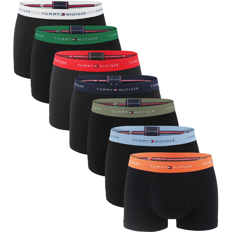 TOMMY HILFIGER - boxerky 7PACK eco friendly signature cotton 66439154