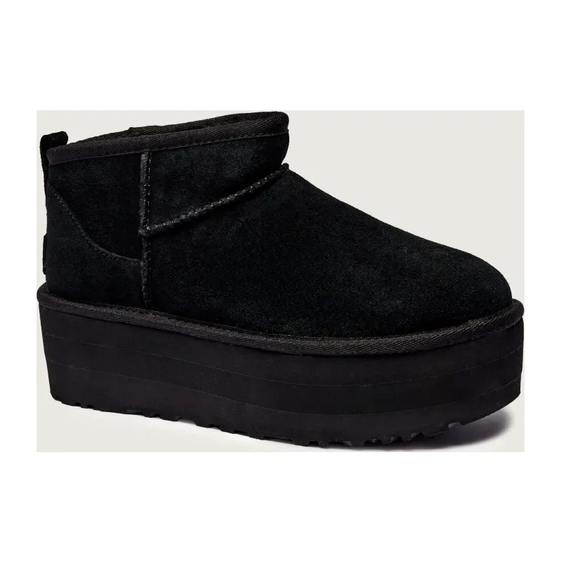UGG Snehule W CLASSIC ULTRA MINI | vlna | semiš 65279541