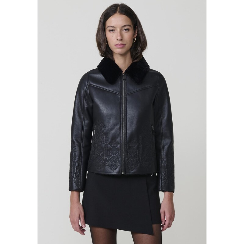 KOROSHI Prechodná bunda čierna 66446060