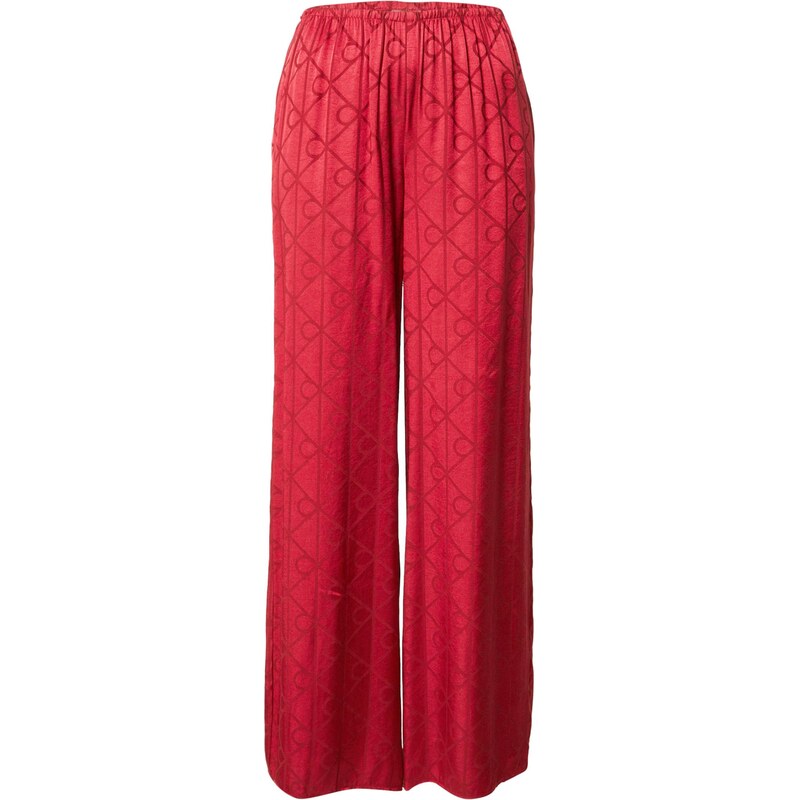 Calvin Klein Pyžamové nohavice brusnicová / tmavočervená 66446083