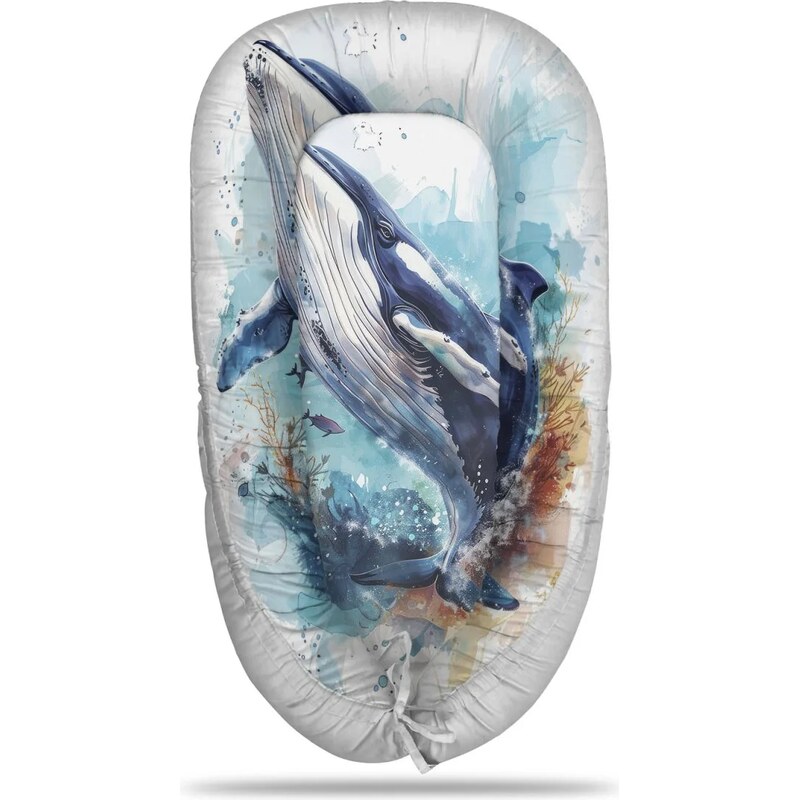 Sablio Hniezdočko pre bábätko Akvarelová veľryba 65114305