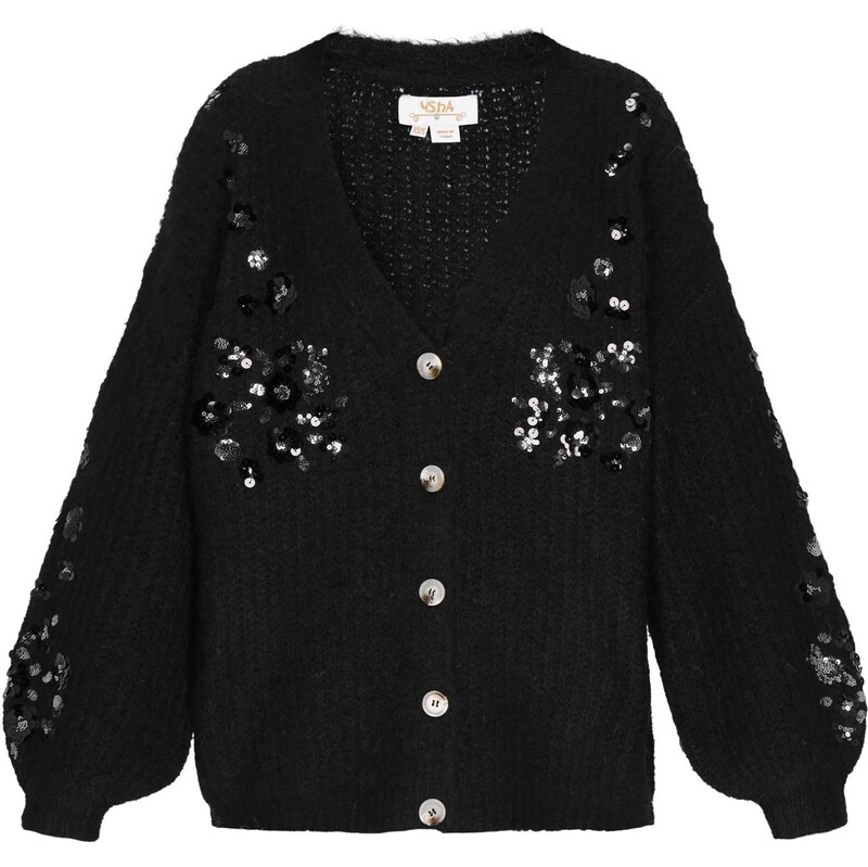 usha FESTIVAL Kardigán čierna 66446319