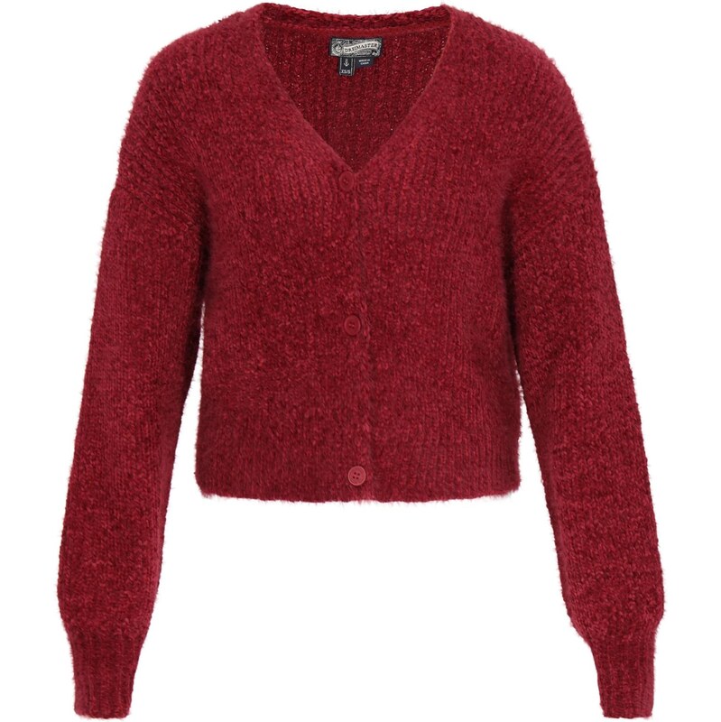 DreiMaster Vintage Kardigán burgundská 66446348