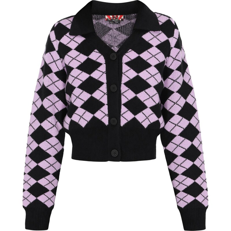 myMo ROCKS Kardigán orgovánová / čierna 66446375