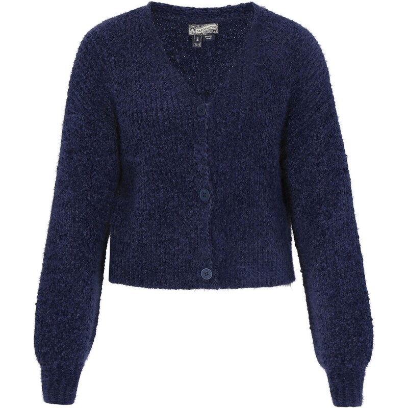 DreiMaster Vintage Kardigán námornícka modrá 66446357