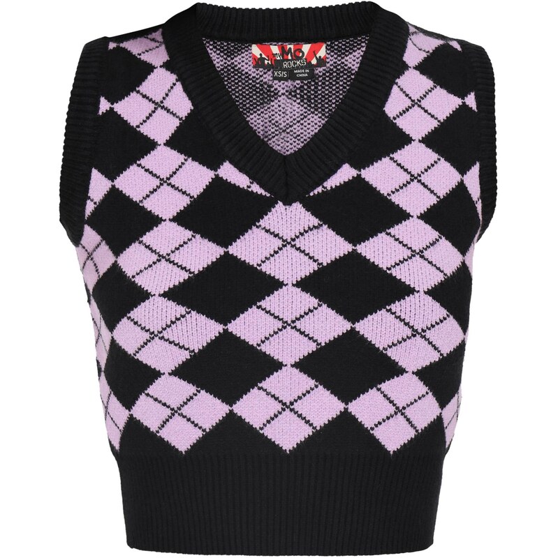 myMo ROCKS Sveter Young Fashion orgovánová / čierna 66446391