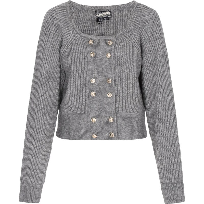 DreiMaster Vintage Kardigán Vintage sivá 66446397
