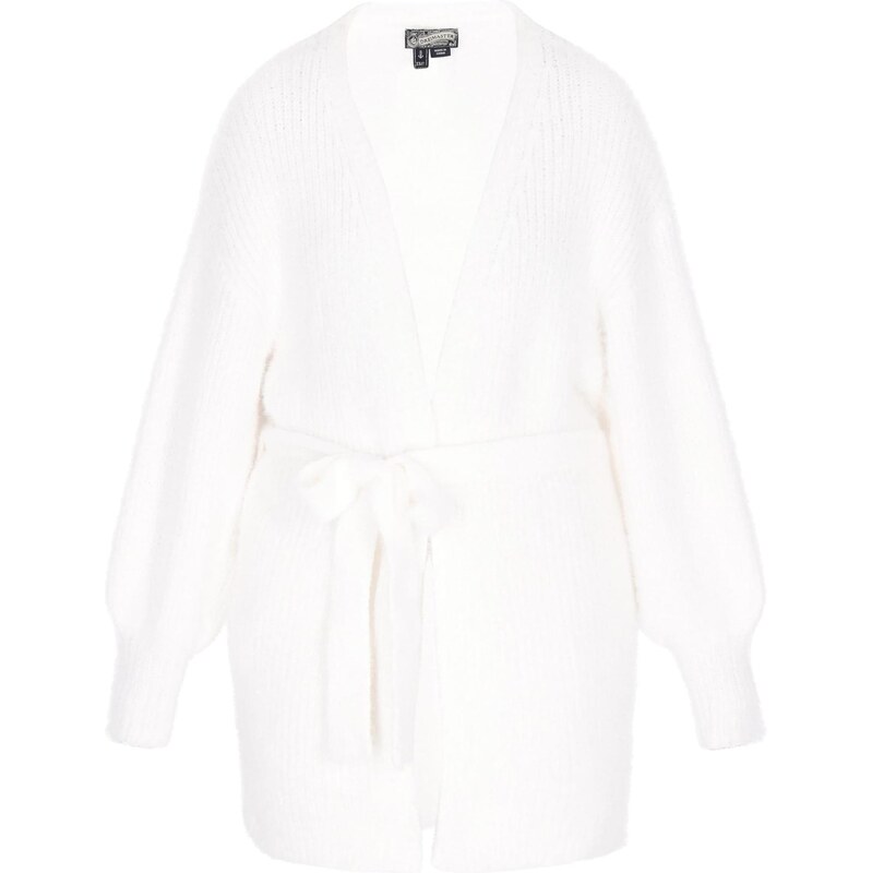 DreiMaster Vintage Oversize kardigán šedobiela 66446400