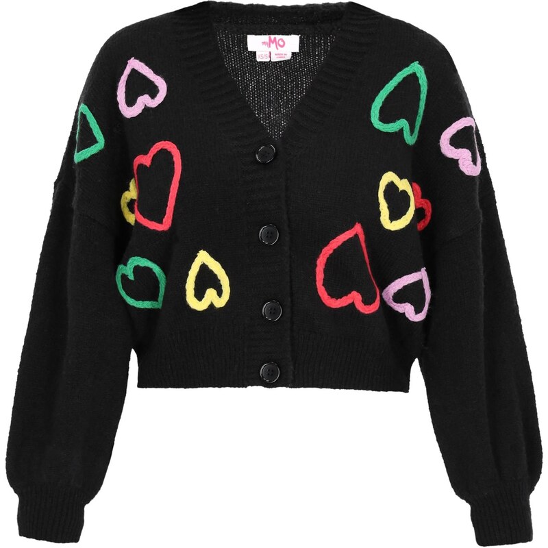 MYMO Kardigán žltá / zelená / fialová / červená / čierna 66446433