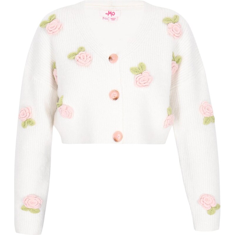 MYMO Kardigán zelená / ružová / šedobiela 66446498