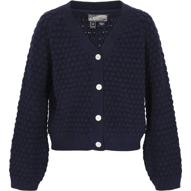 DreiMaster Vintage Oversize kardigán námornícka modrá 66446508